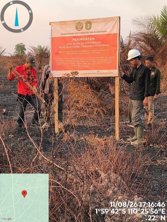 Cegah Karhutla Saat El Nino, Kemenhut Sidak Kesiapan Empat Perusahaan Kehutanan di Kalbar 960756
