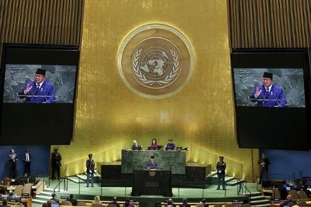 Komitmen Presiden Prabowo di PBB 