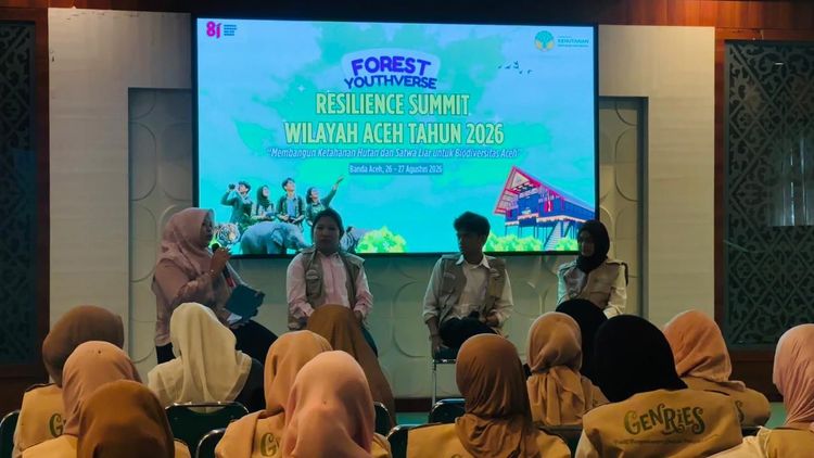 FYV Resilience Summit Aceh 2026, Ajak Anak Muda Jadi Komunikator Kehutanan