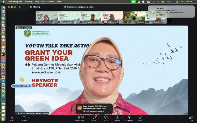Kemenhut Wujudkan Aksi Pelestarian Hutan Melalui Small Grant BPDLH
