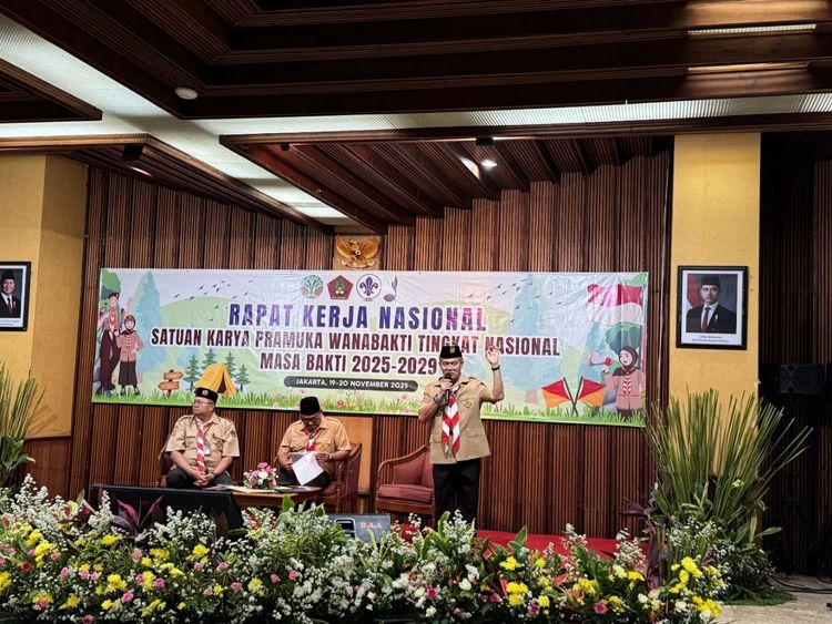 Rakernas Saka Wanabakti 2025: Perkuat Konsolidasi dan Kelembagaan Pembinaan Generasi Muda Kehutanan