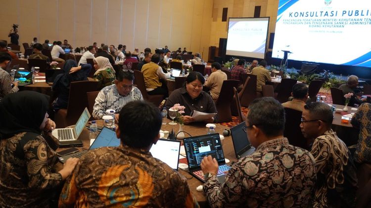 Kementerian Kehutanan Jaring Aspirasi Publik Bentuk Mekanisme Pengawasan Hutan Lebih Responsif serta Instrumen Sanksi Administratif Yang Tegas, Adil, dan Berorientasi pada Pemulihan Lingkungan
