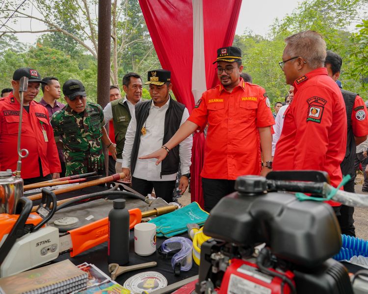 Apel Siaga dan Jambore Karhutla Digelar di Kaltim, Wamenhut: "Perkuat Kolaborasi Bebas Asap"