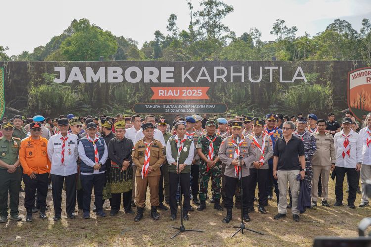 Hadiri Jambore Karhutla 2025 di Riau, Menhut Sebut 3 Faktor Penurunan Tren Karhutla