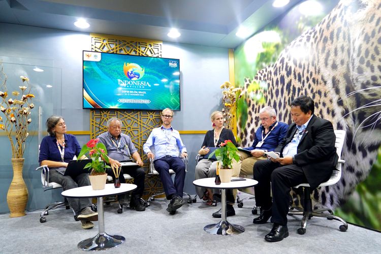 Forestry Interim Secretariat ITPC Tekankan Pentingnya Restorasi Gambut sebagai Fondasi FOLU Net Sink 2030 dalam Dialogue Session di COP30