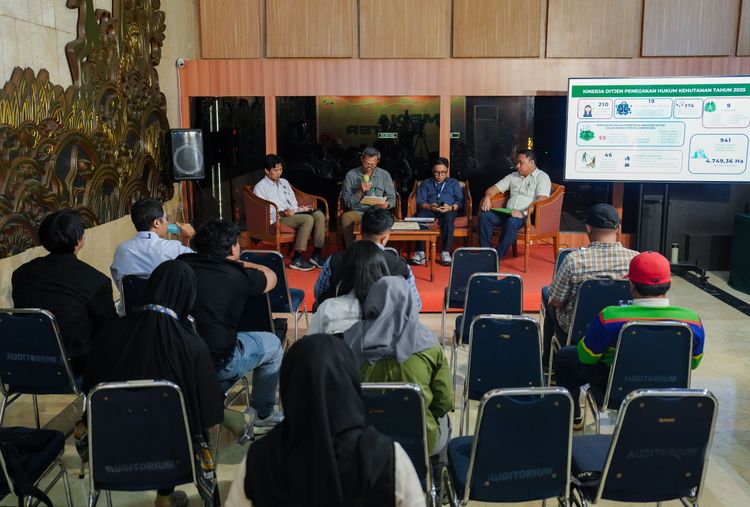 Ditjen Gakkum Kehutanan Sampaikan Perkembangan Penegakan Hukum dan Pengendalian Karhutla Mei-Juli 2025