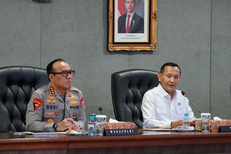 Hadapi El Nino, Kemenhut Tingkatkan Kolaborasi Pengendalian Karhutla Bersama Polri