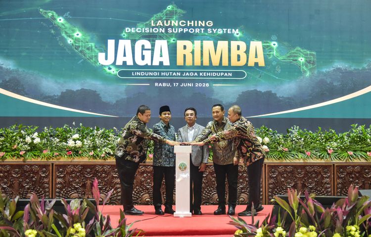 Menteri Kehutanan Luncurkan DSS Jaga Rimba, Cegah Tumpang Tindih Perizinan Melalui Integrasi Data dan Informasi Digital