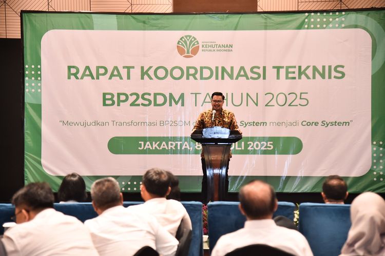 Rakornis BP2SDM: Transformasi SDM Kehutanan Menuju Core System yang Unggul dan Adaptif