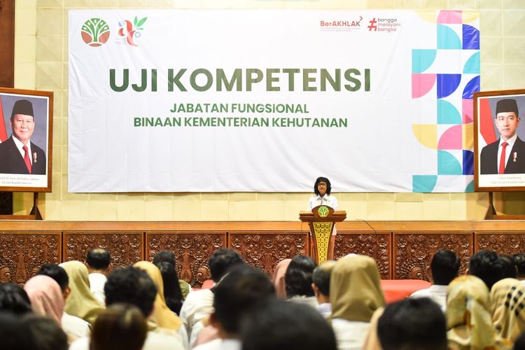 Kemenhut Gelar Uji Kompetensi Jabatan Fungsional Periode I Tahun 2025