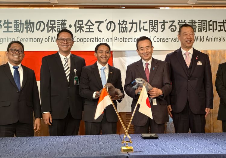 Indonesia–Jepang Perkuat Kerja Sama Konservasi Satwa Liar melalui Breeding Loan Komodo
