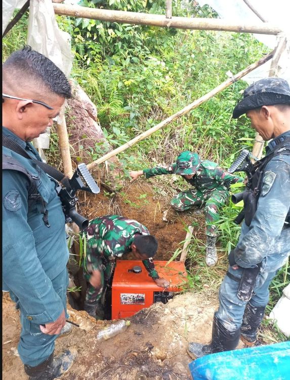 Kemenhut Gelar Operasi Penertiban PETI Tahap Tiga, Ratusan Lubang Tambang Ditutup